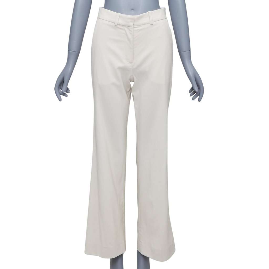 Joseph Classic Wide Pants Beige Wool Never worn - Front View