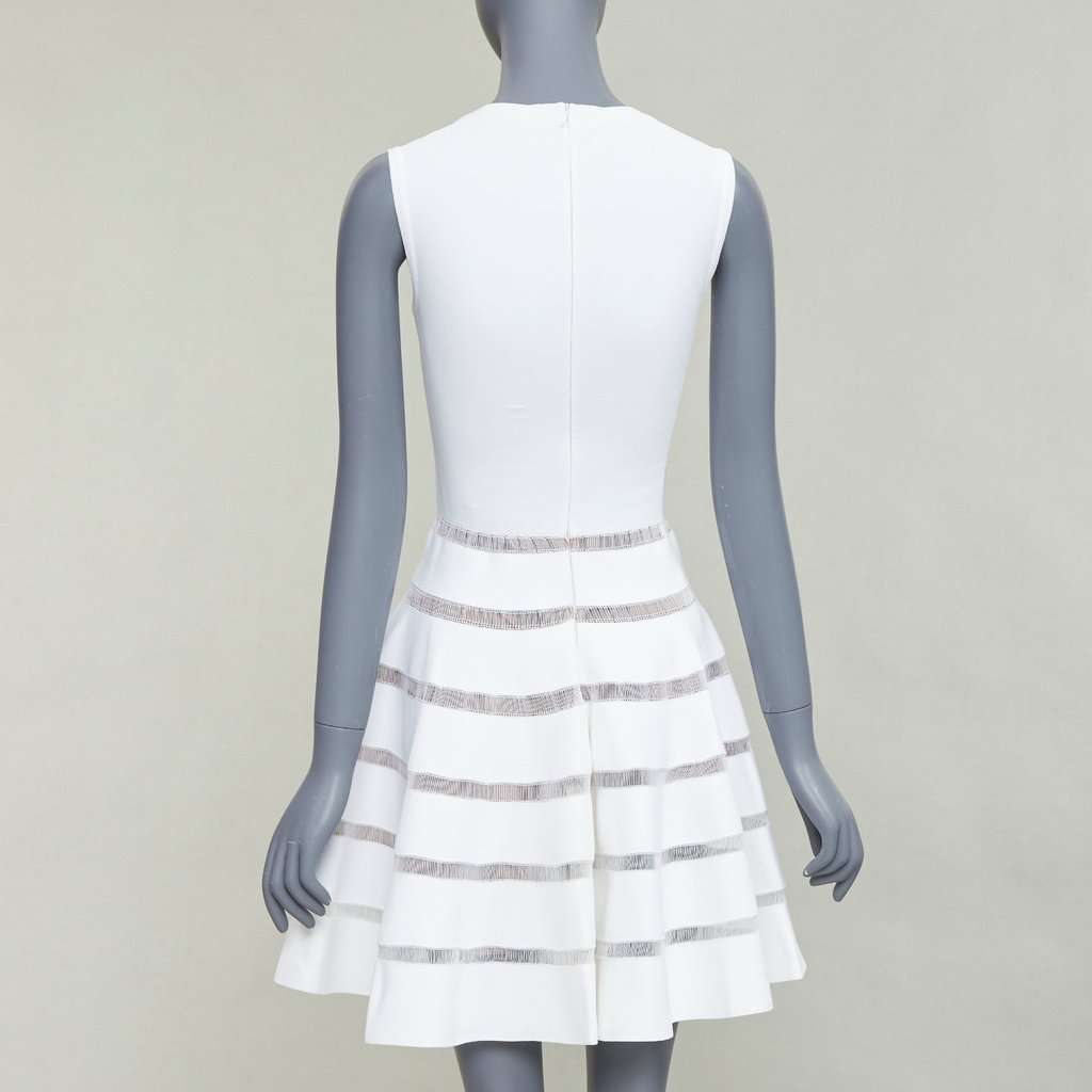 Alaïa Ecru Viscose Dress Ecru Viscose Very good condition - Box View