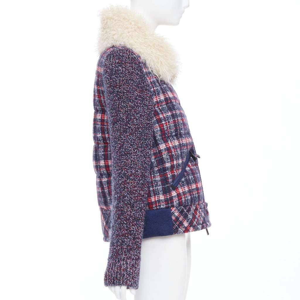 Moncler Soleil Blue Tweed Very good condition - Box View