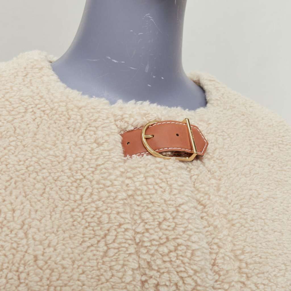 Celine Ecru Cashmere Coat Ecru Cashmere Never worn, with tag - Back View