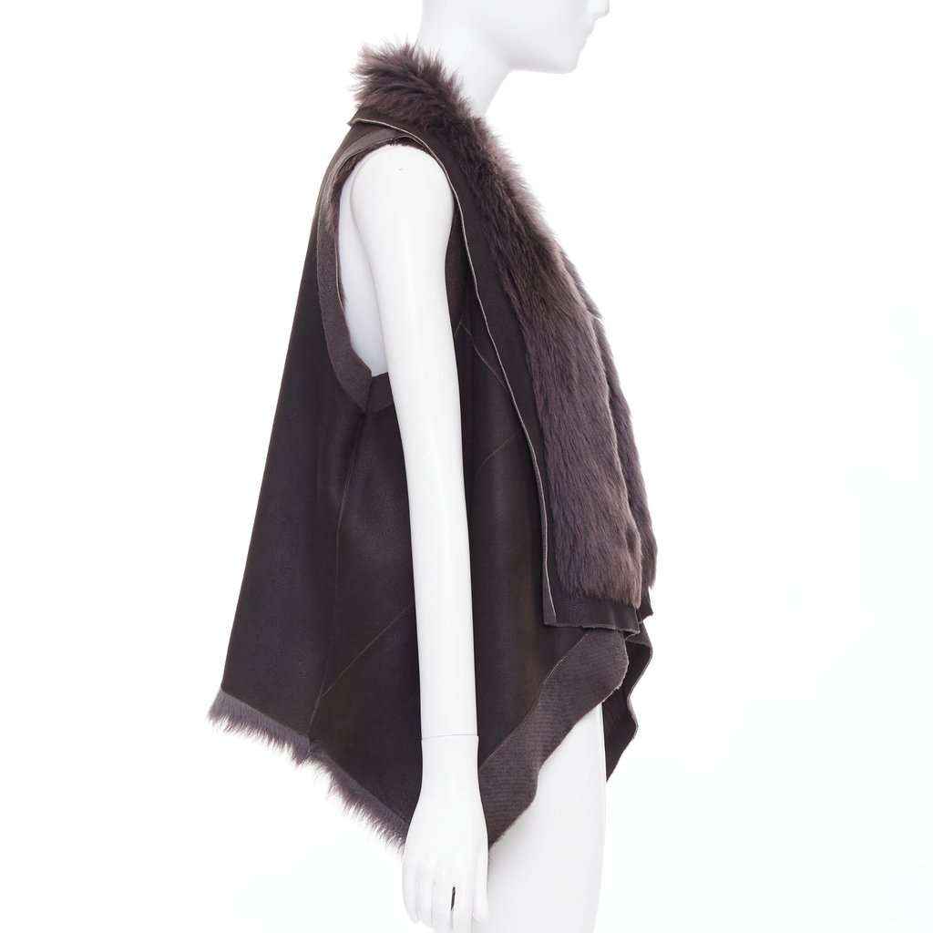 KARL DONOGHUE Brown Leather Jacket Brown Leather Very good condition - Model View