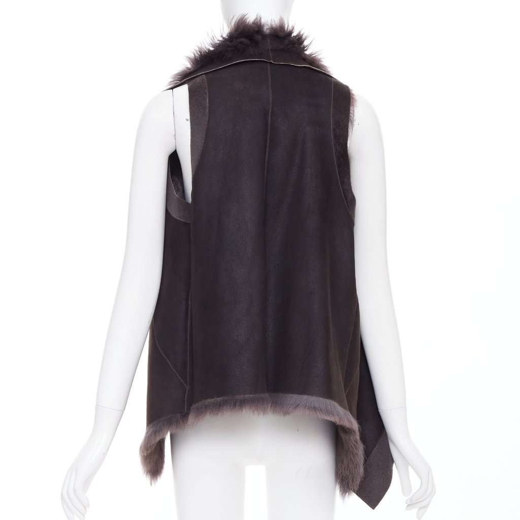 KARL DONOGHUE Brown Leather Jacket Brown Leather Very good condition - Box View