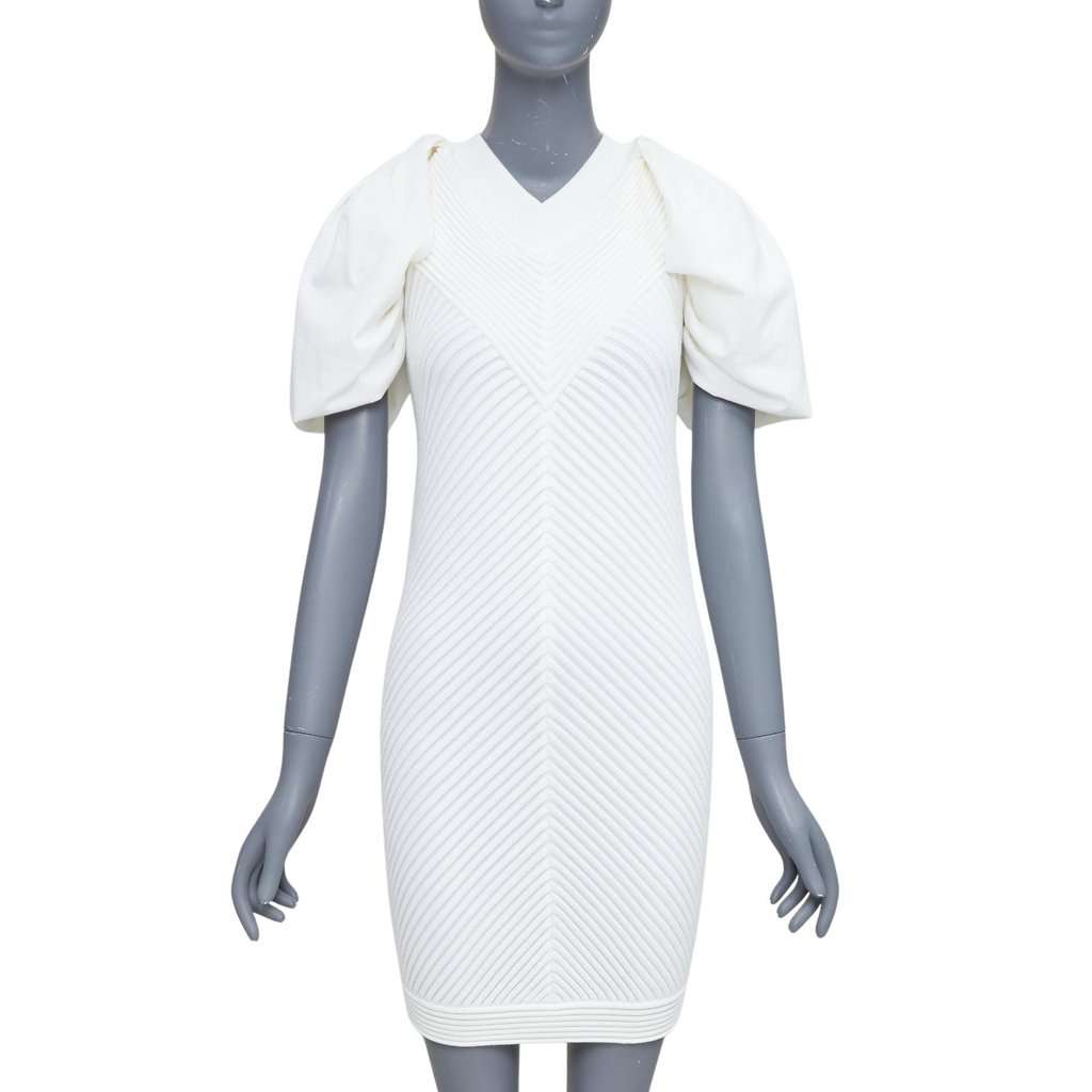 Chanel Ecru Cotton Dress Ecru Cotton Very good condition - Front View