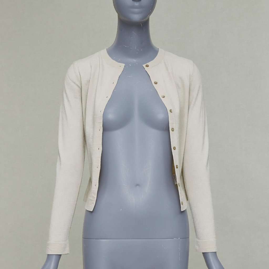 Alaïa Ecru Wool Knitwear Ecru Wool Very good condition - Inside View