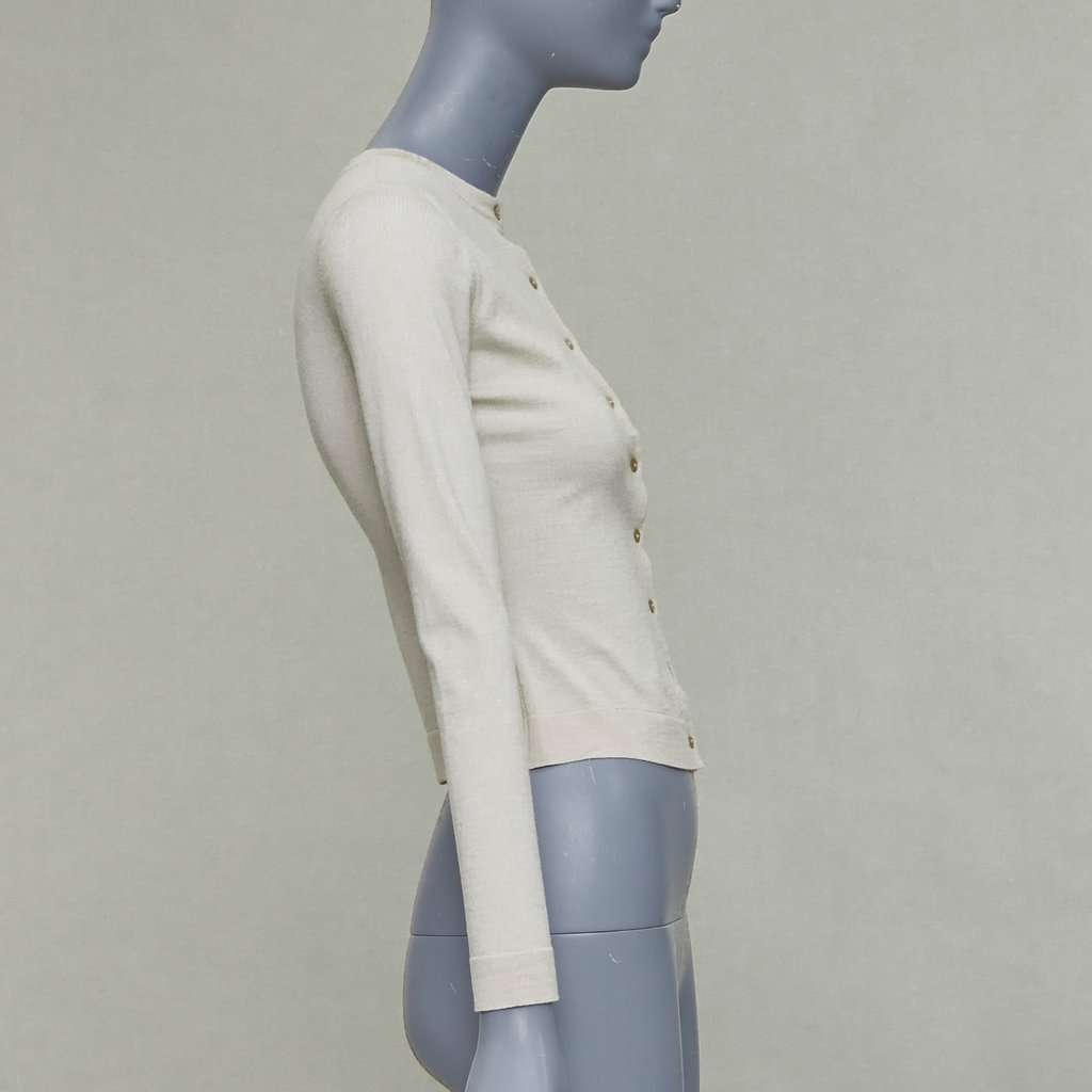 Alaïa Ecru Wool Knitwear Ecru Wool Very good condition - Box View