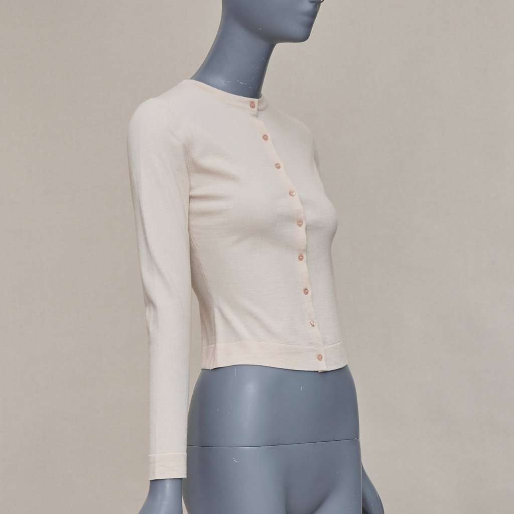 Alaïa Beige Wool Knitwear Beige Wool Very good condition - Model View