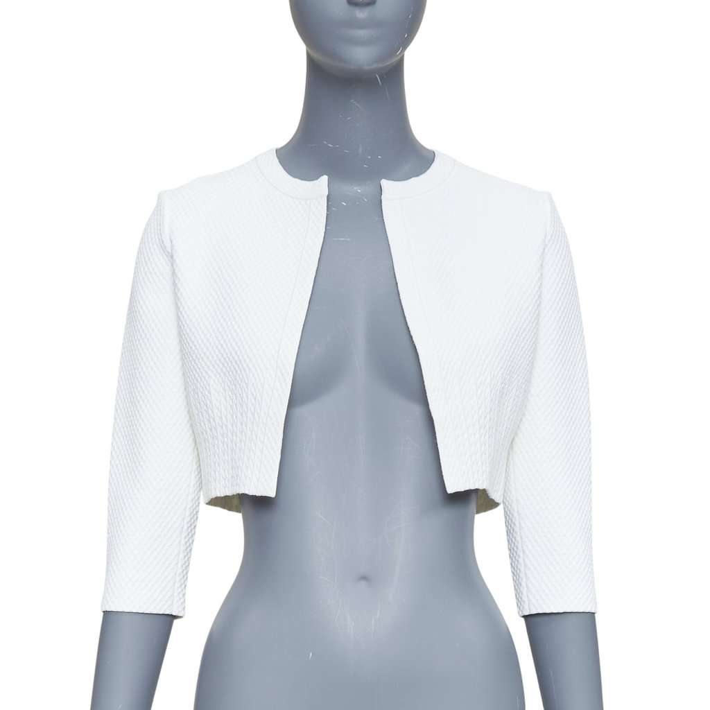 Alaïa Ecru Viscose Knitwear Ecru Viscose Very good condition - Front View