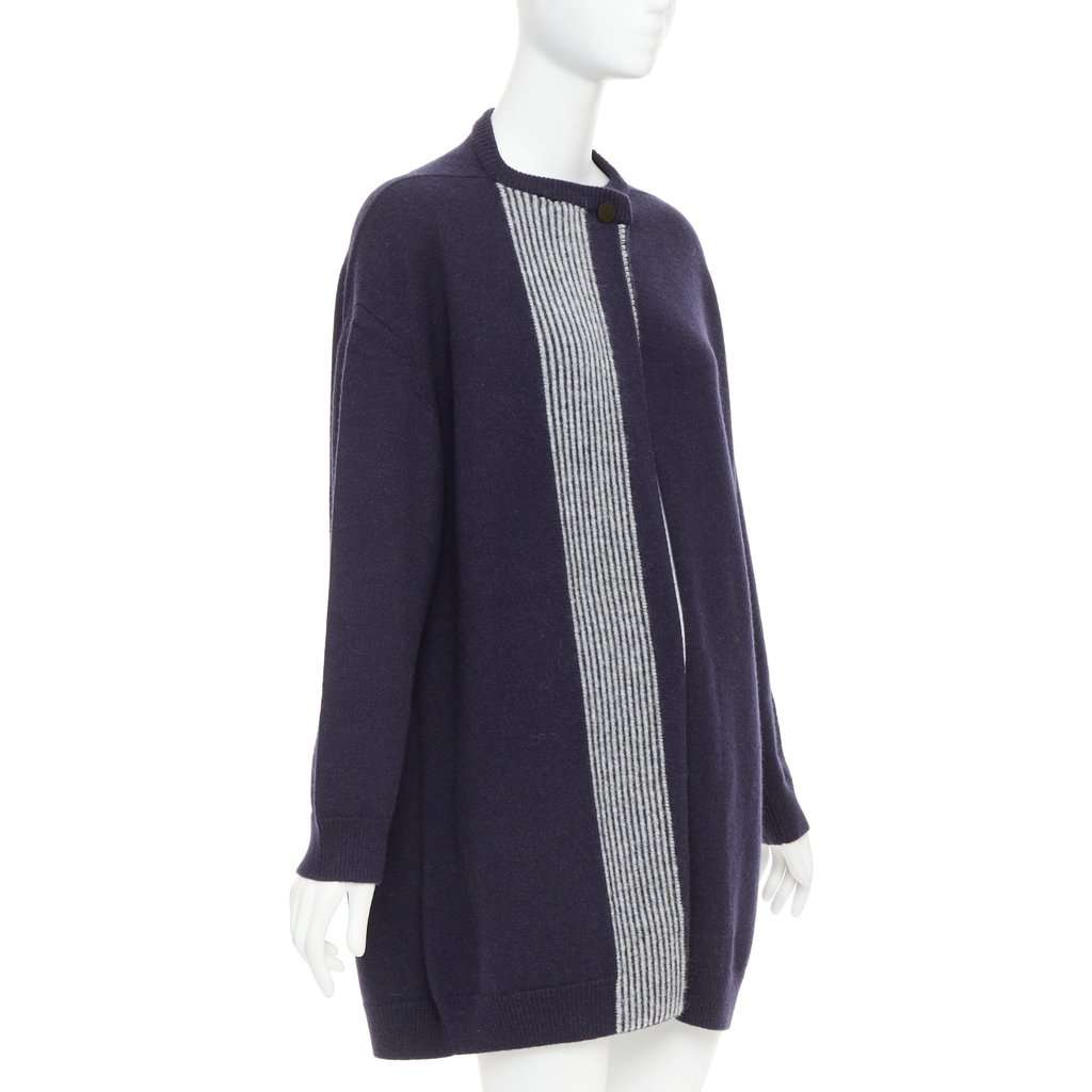 Hermès Navy Wool Knitwear Navy Wool Very good condition - Model View