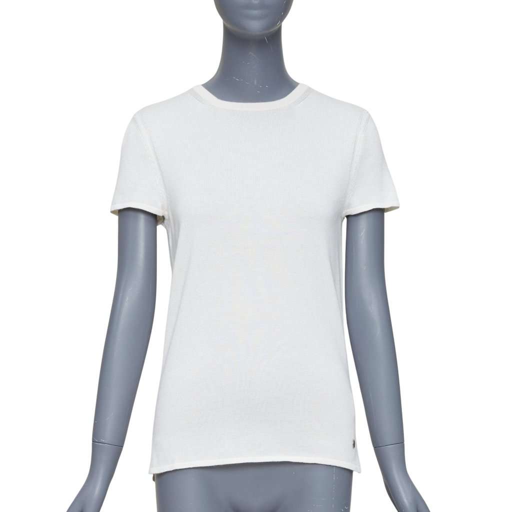 Hermès Ecru Cashmere Knitwear Ecru Cashmere Very good condition - Front View