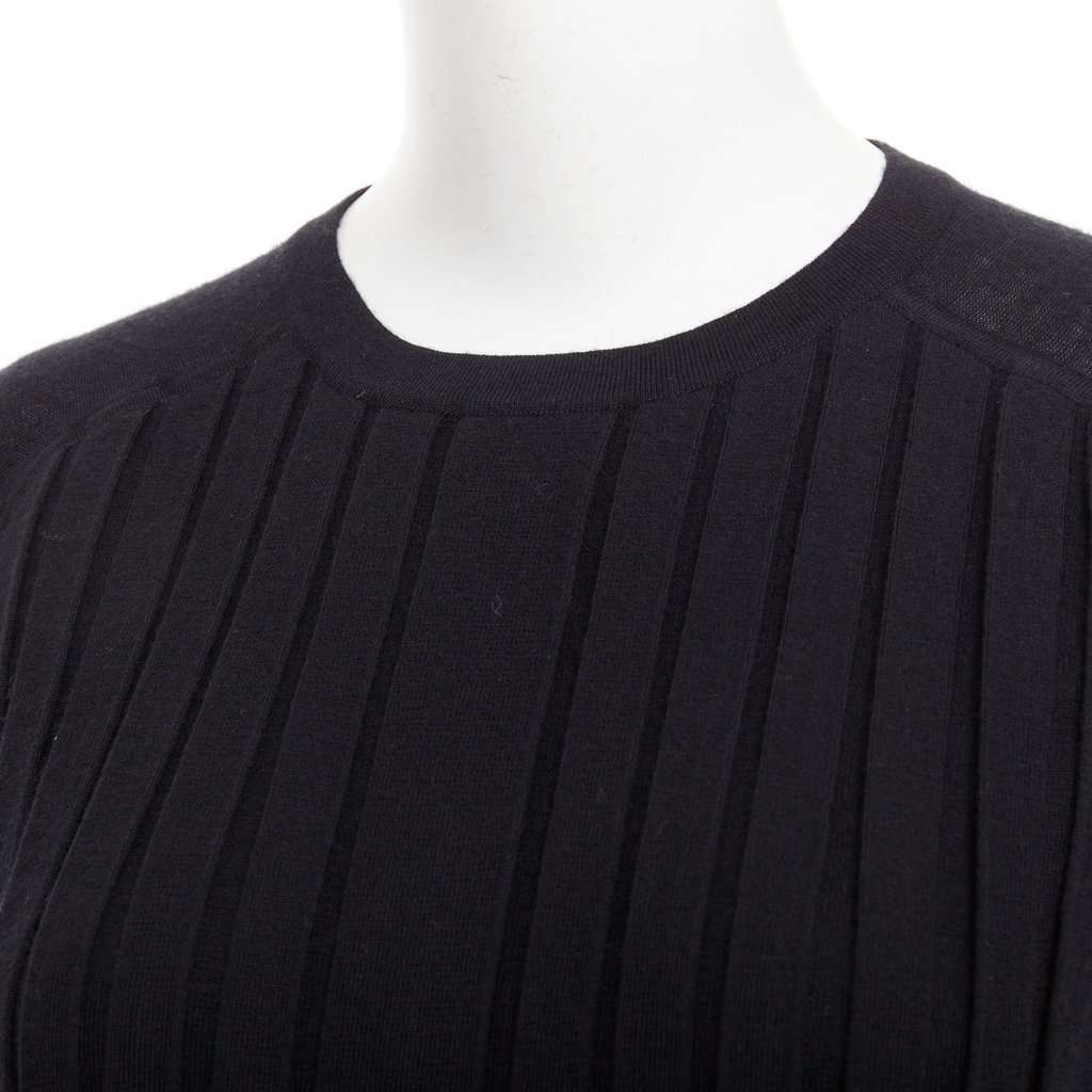 Hermès Black Cashmere Knitwear Black Cashmere Very good condition - Back View