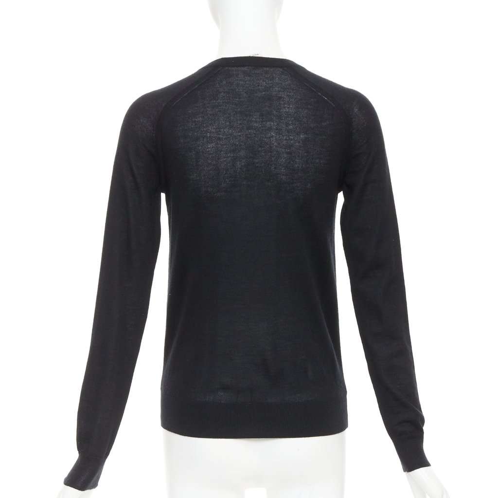 Hermès Black Cashmere Knitwear Black Cashmere Very good condition - Box View