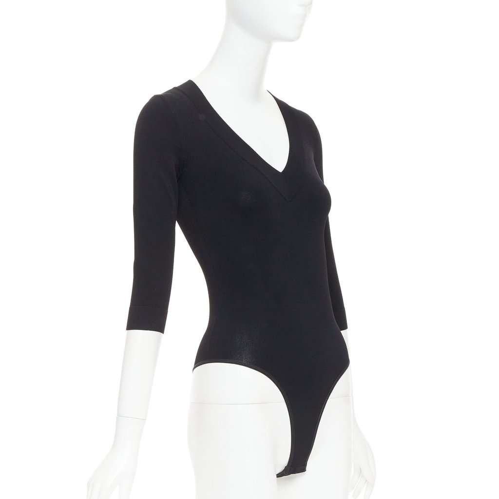 Alaïa Black Viscose Knitwear Black Viscose Very good condition - Inside View