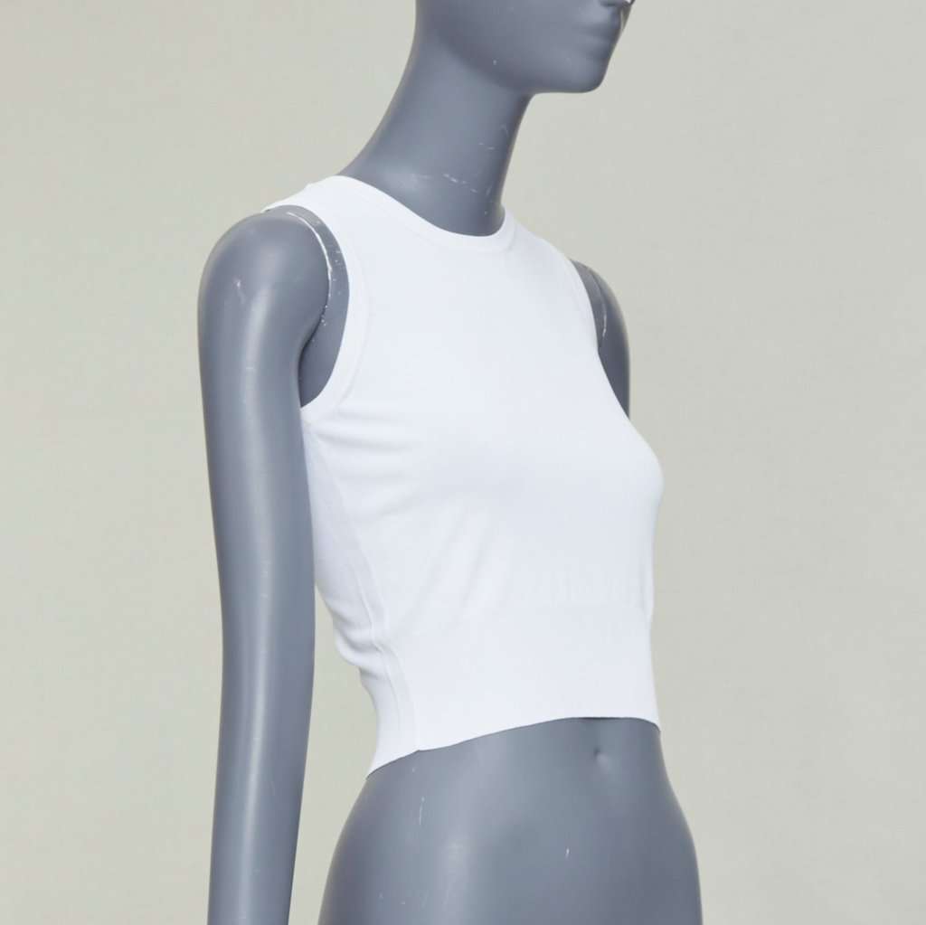 Alaïa White Viscose Knitwear White Viscose Very good condition - Inside View