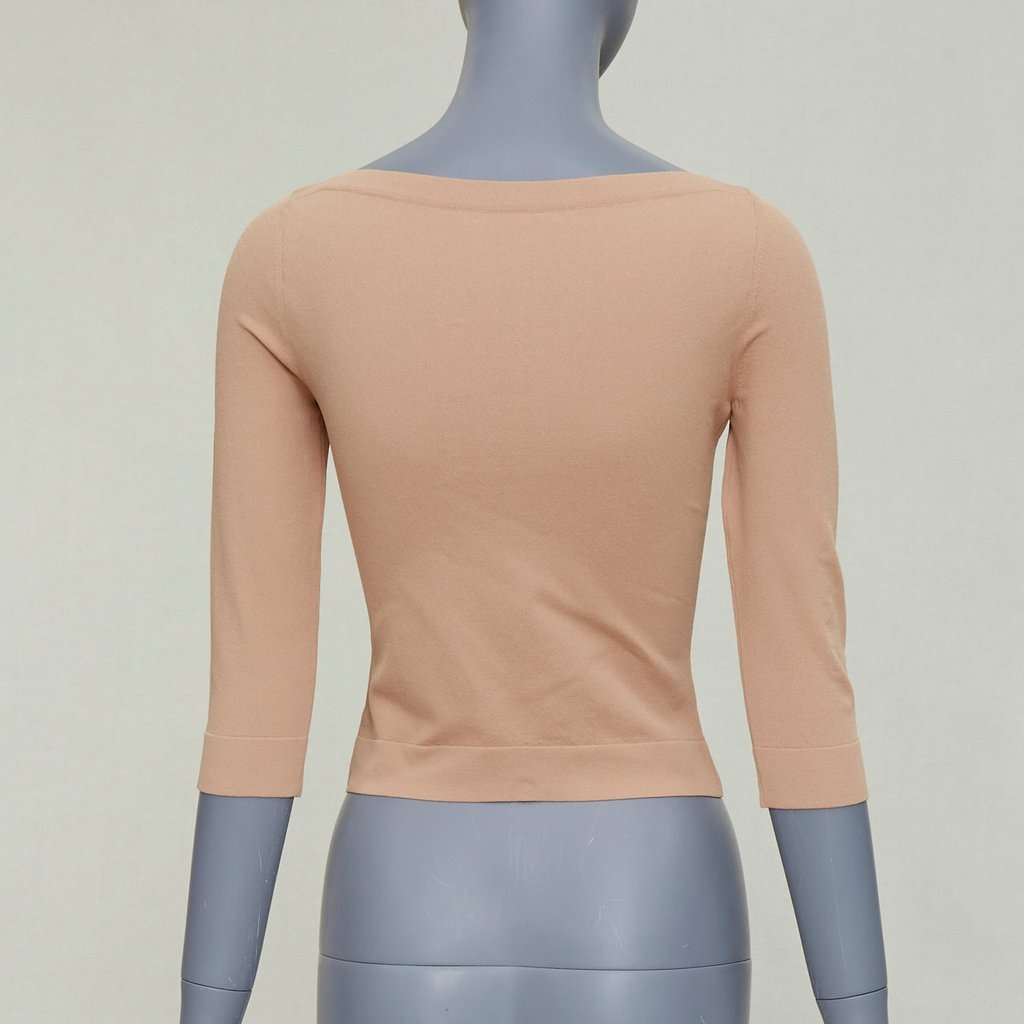 Alaïa Brown Viscose Knitwear Brown Viscose Very good condition - Box View