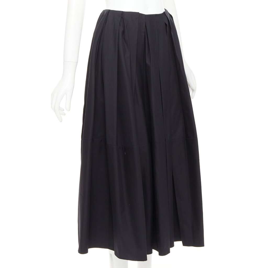 Khaite Black Cotton Skirt Black Cotton Very good condition - Inside View