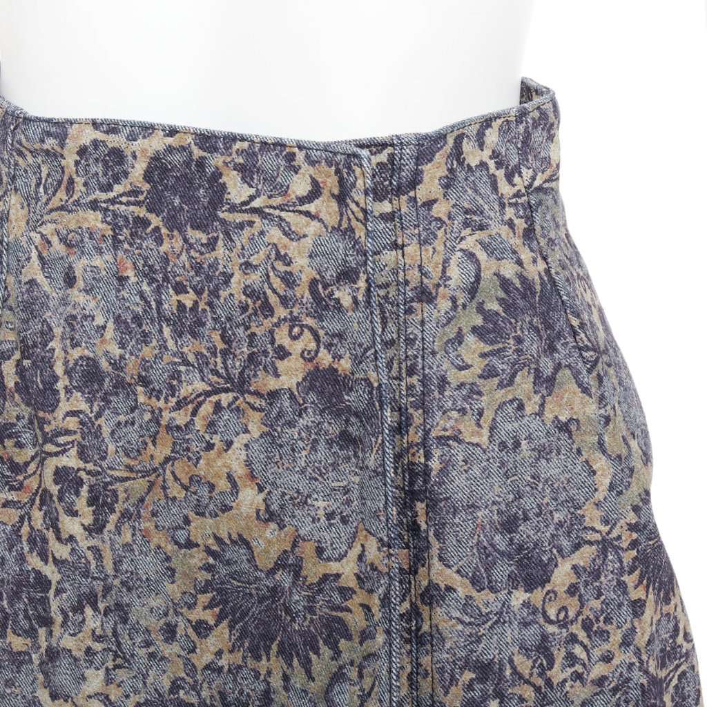 Dior Blue Denim Skirt Blue Denim Very good condition - Back View