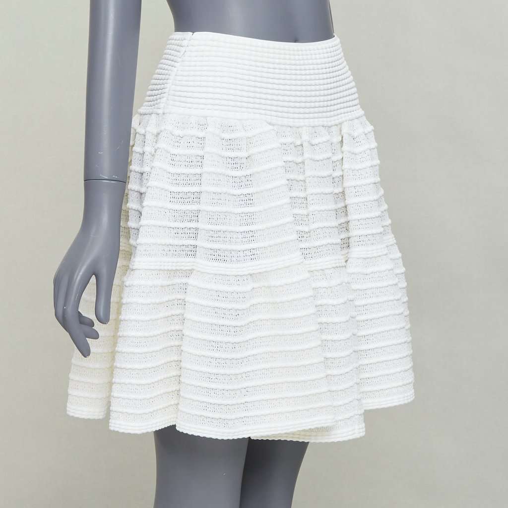 Alaïa Ecru Viscose Skirt Ecru Viscose Very good condition - Inside View