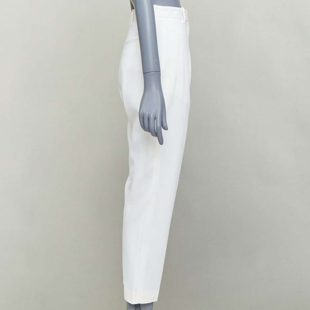 Alexander McQueen Ecru Wool Trouser Ecru Wool Very good condition - Model View