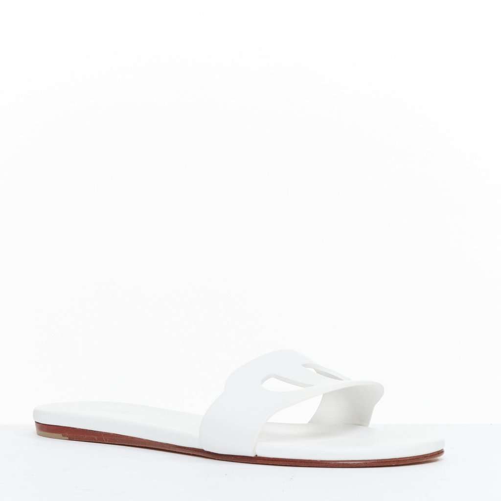 Hermès Lisboa White Leather Very good condition - Inside View