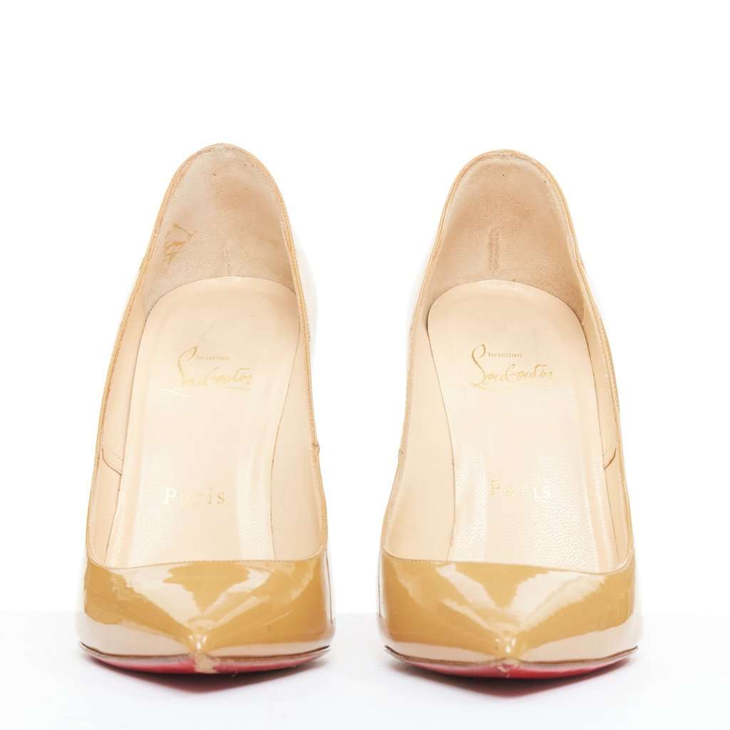 Christian Louboutin So Kate Brown Leather Very good condition - Inside View
