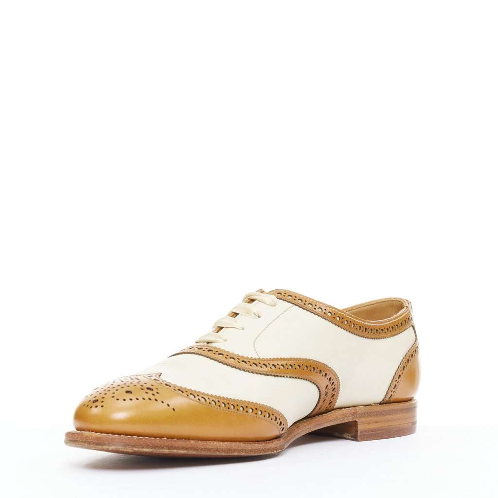 Crockett& Jones Alice Brown Leather Good condition - Model View