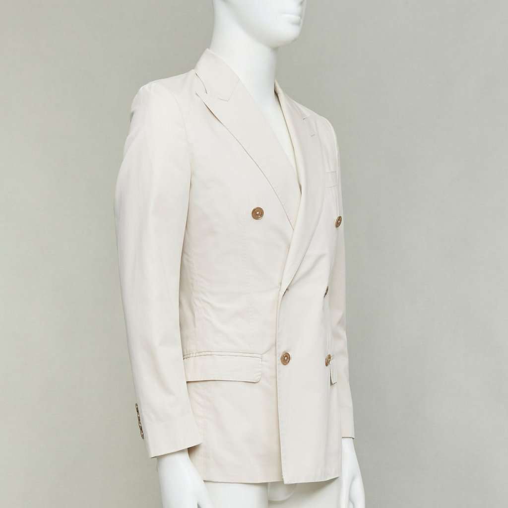 Dolce & Gabbana Taormina Ecru Cotton Good condition - Model View