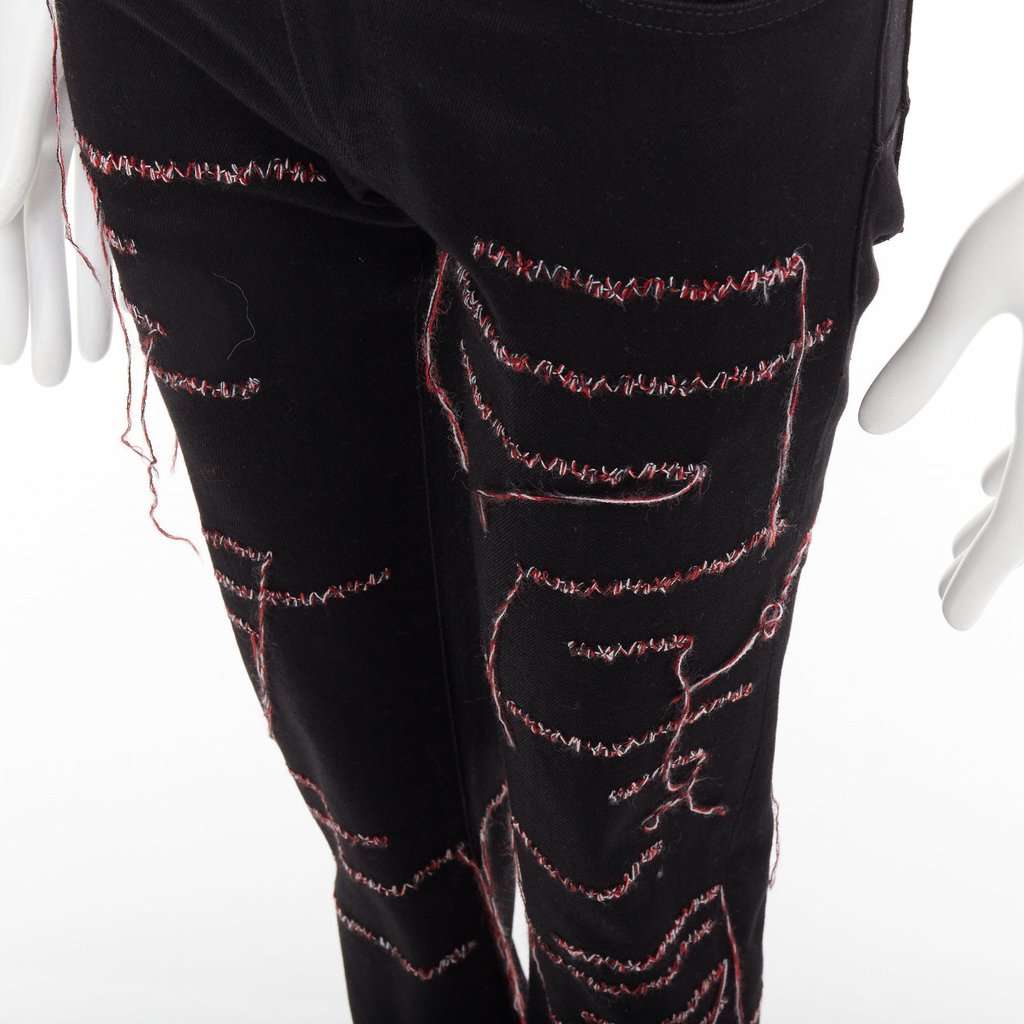 Dior Black Cotton Jeans Black Cotton Very good condition - Back View