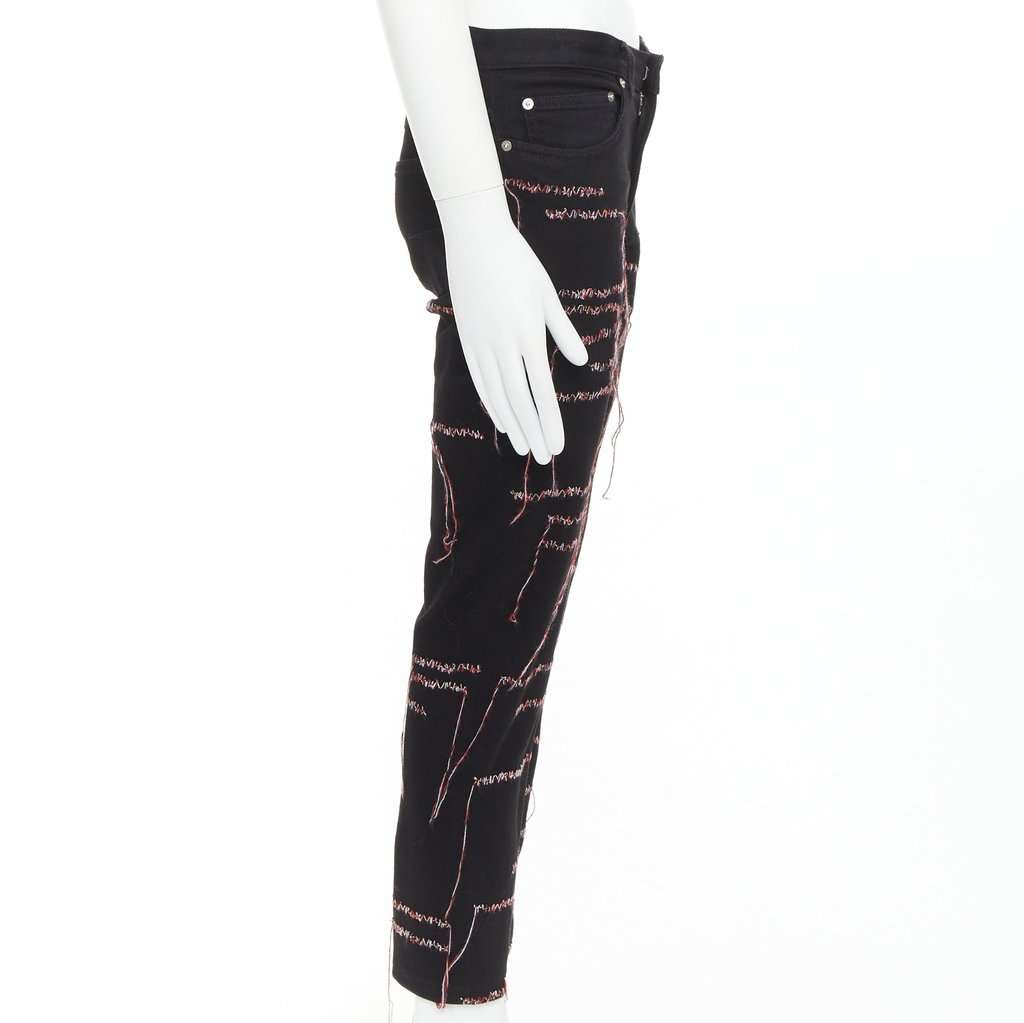 Dior Black Cotton Jeans Black Cotton Very good condition - Model View