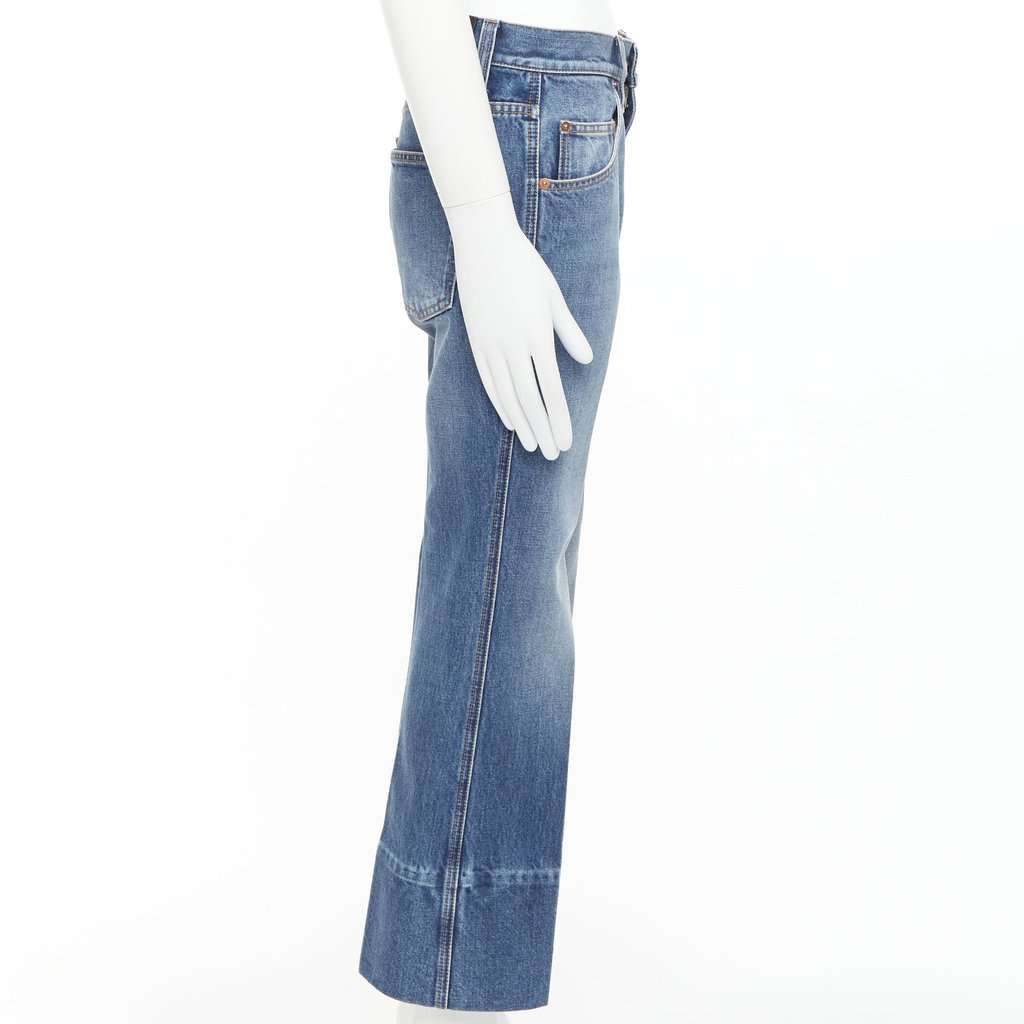 Gucci Blue Denim Jeans Blue Denim Very good condition - Model View