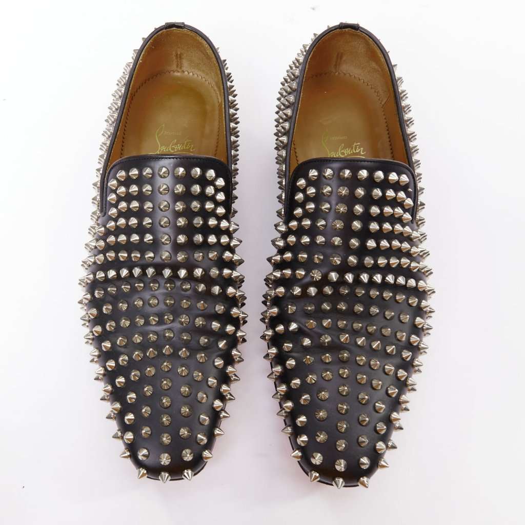 Christian Louboutin Rollerboy Black Leather Good condition - Back View