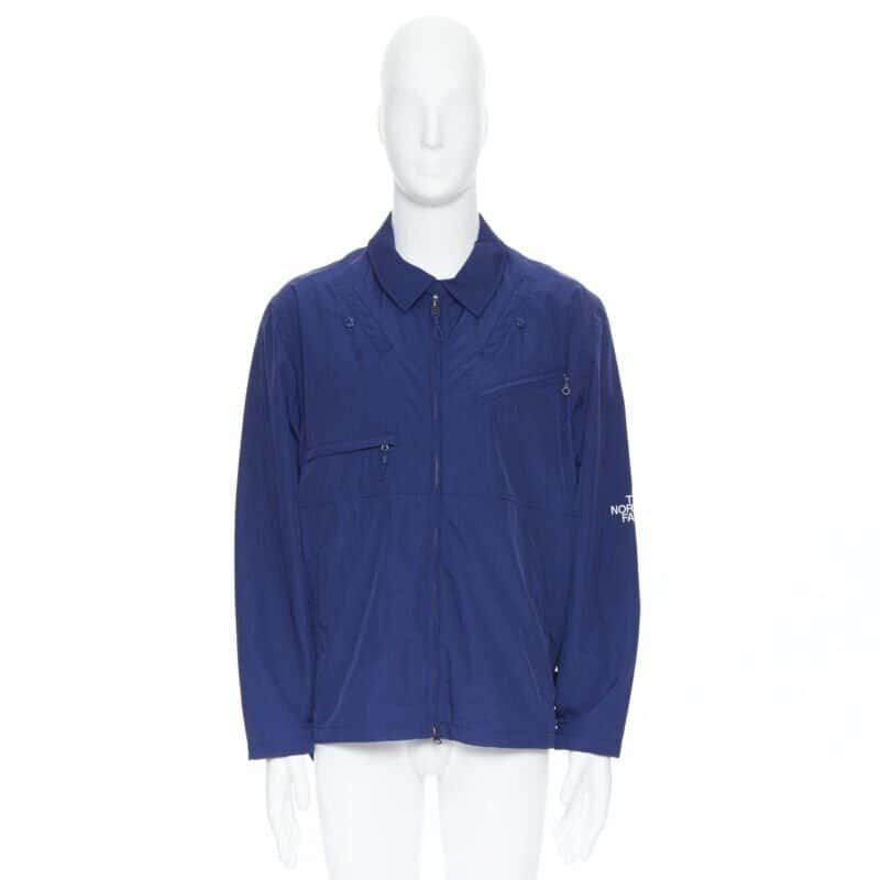 The North Face Blue Service Jacket Blue Polyester Never worn, with tag - Inside View