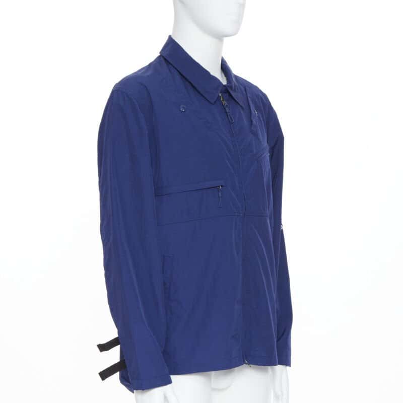 The North Face Blue Buckle Jacket Blue Never worn, with tag - Front View