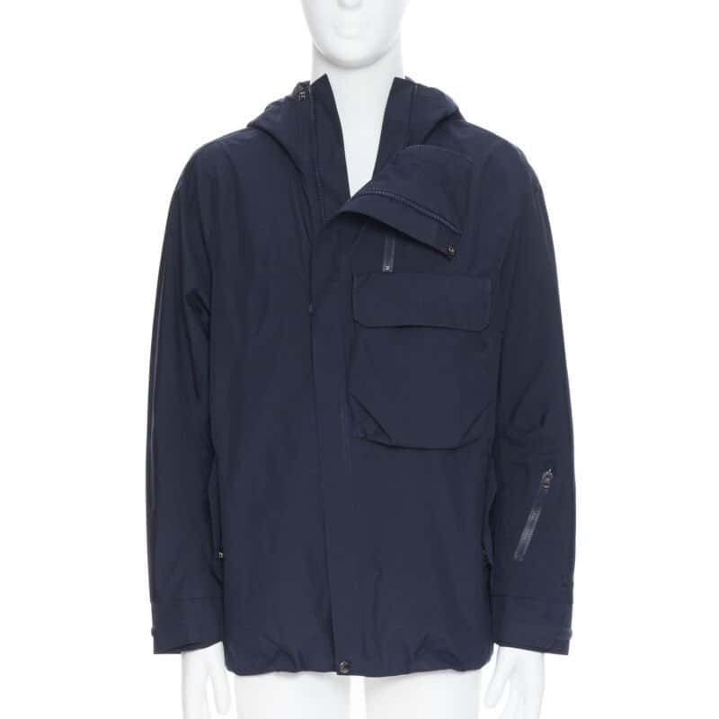 The North Face Blue Hood Windbreaker Blue Very good - Front View
