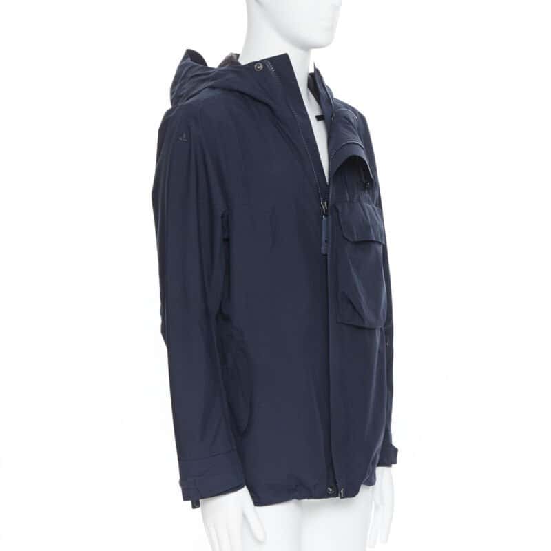 The North Face Blue Hood Windbreaker Blue Very good - Inside View
