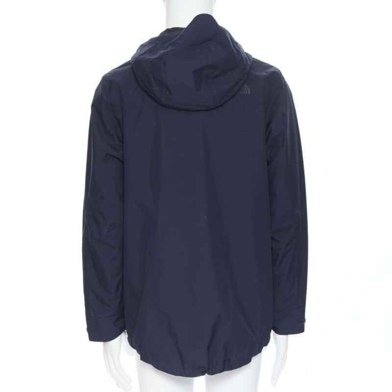 The North Face Blue Hood Windbreaker Blue Very good - Box View