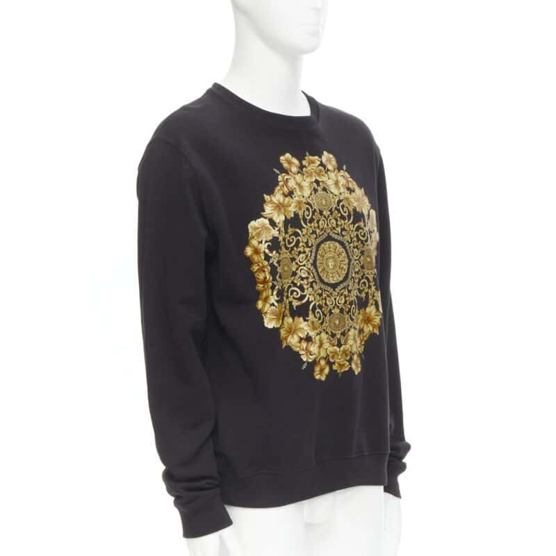 Versace A86702S A232950 A008 Black Cotton Never worn, with tag - Front View