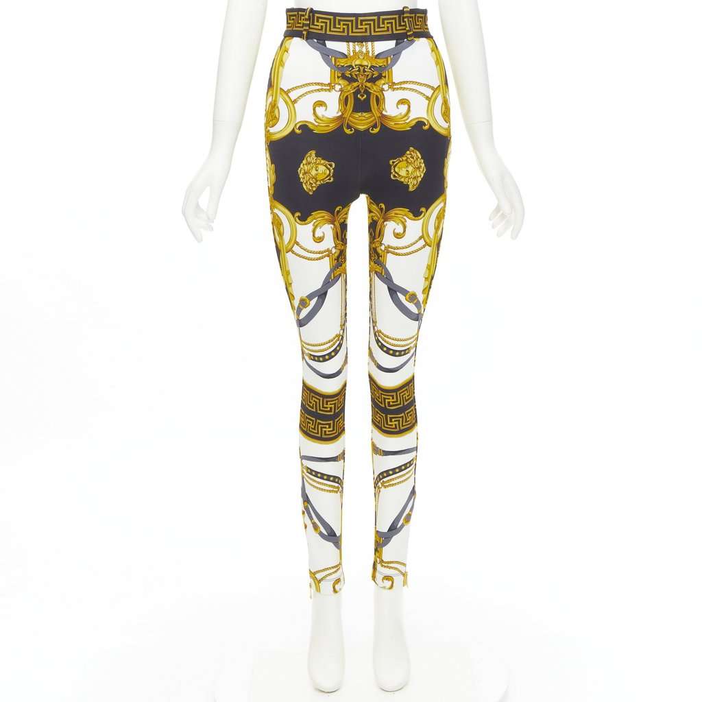 Versace A83568 A233252 Gold Viscose Never worn, with tag - Back View
