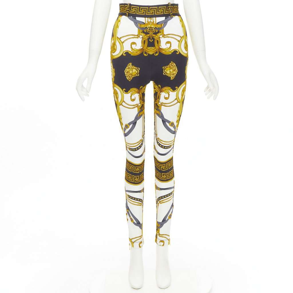 Versace A83568 A233252 Gold Viscose Never worn, with tag - Front View