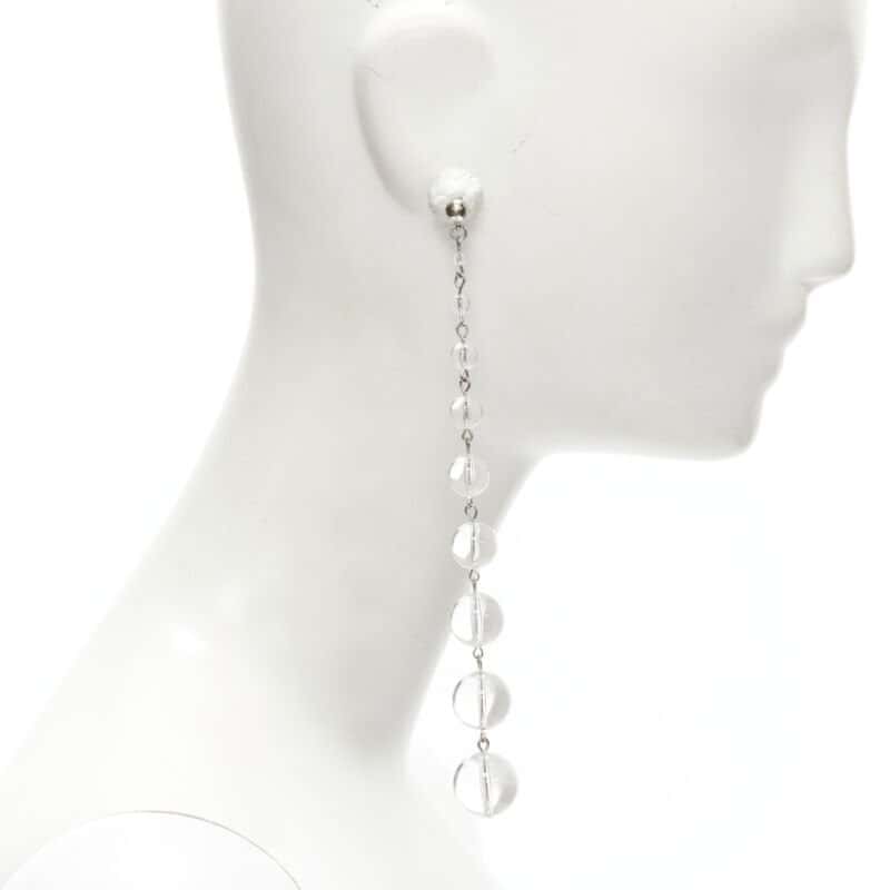 Oscar De La Renta Drop ball earrings Other Never worn - Inside View