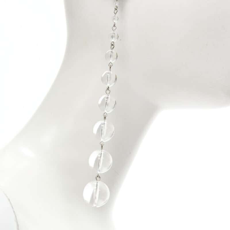 Oscar De La Renta Drop ball earrings Other Never worn - Model View