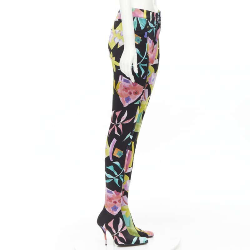 Balenciaga Pantashoe MultiColor Polyester Never worn - Inside View