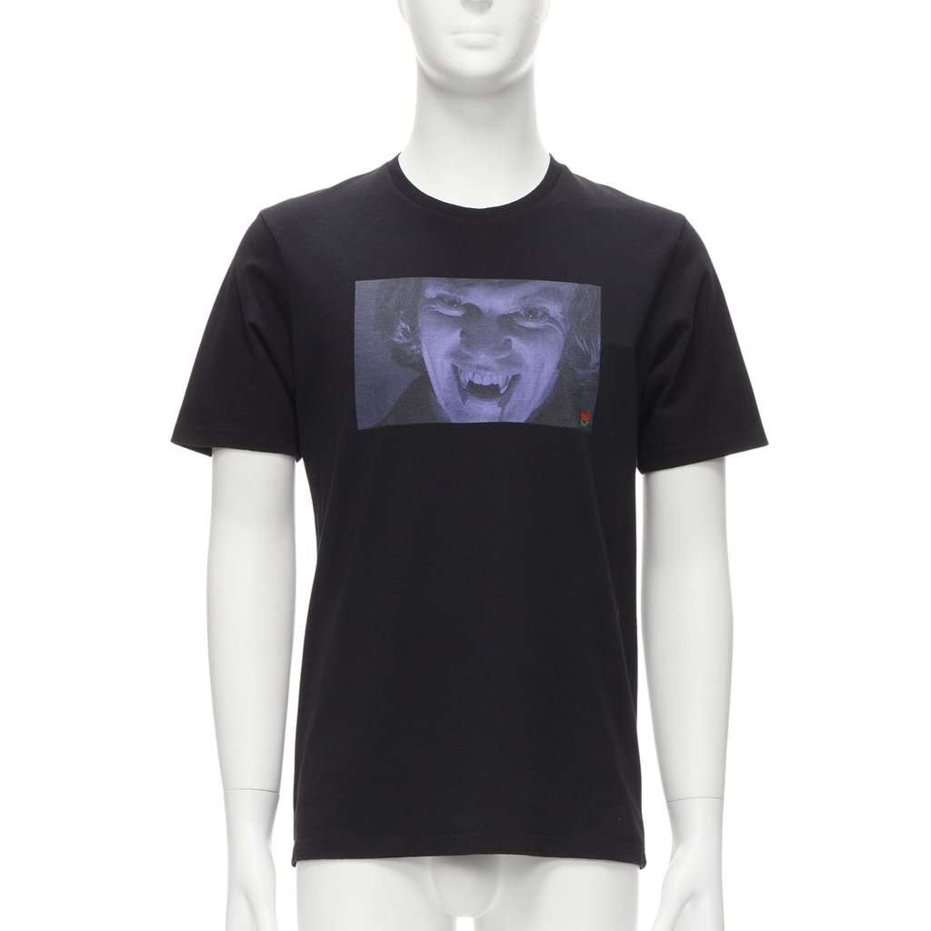 Undercover Vampire Rose Shirt Black Cotton Never worn, with tag - Front View