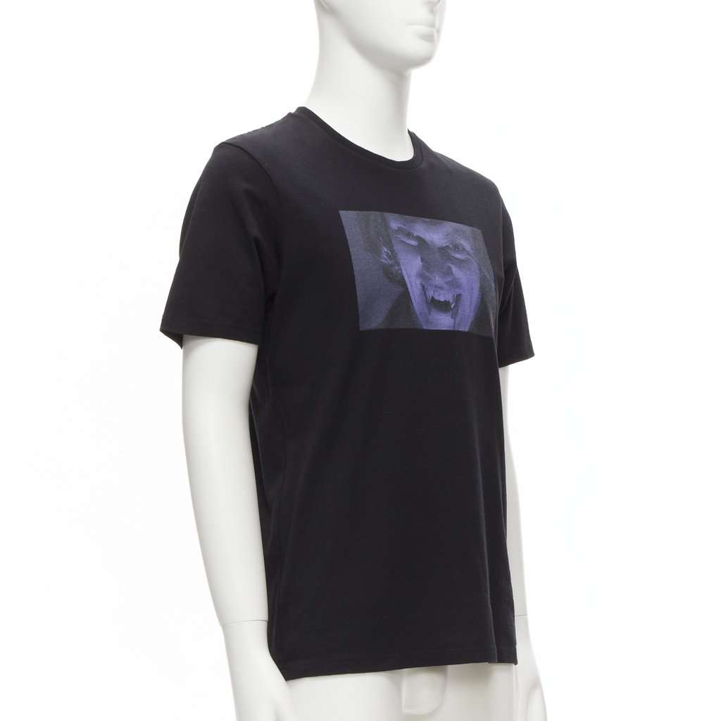 Undercover Vampire Rose Shirt Black Cotton Never worn, with tag - Inside View