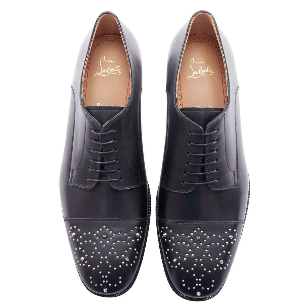 Christian Louboutin Maltese Black Leather Never worn - Front View
