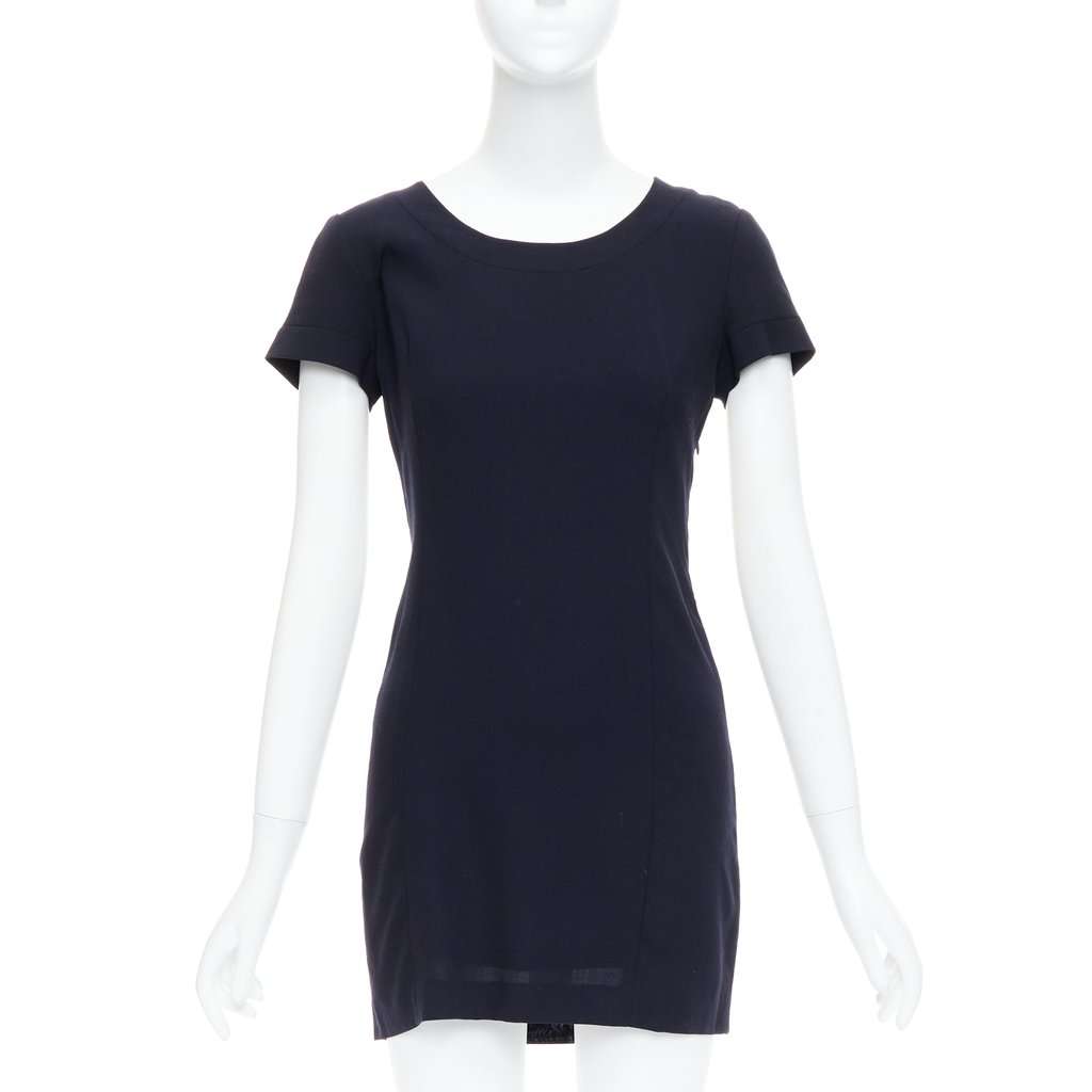 Gianfranco Ferré Navy Polyester Dress Navy Polyester Good condition - Inside View