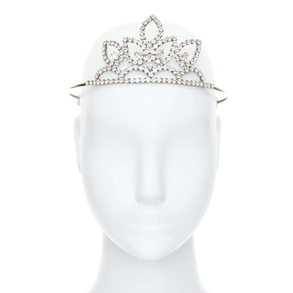 Saint Laurent Grunge Tiara Silver Very good condition - Front View