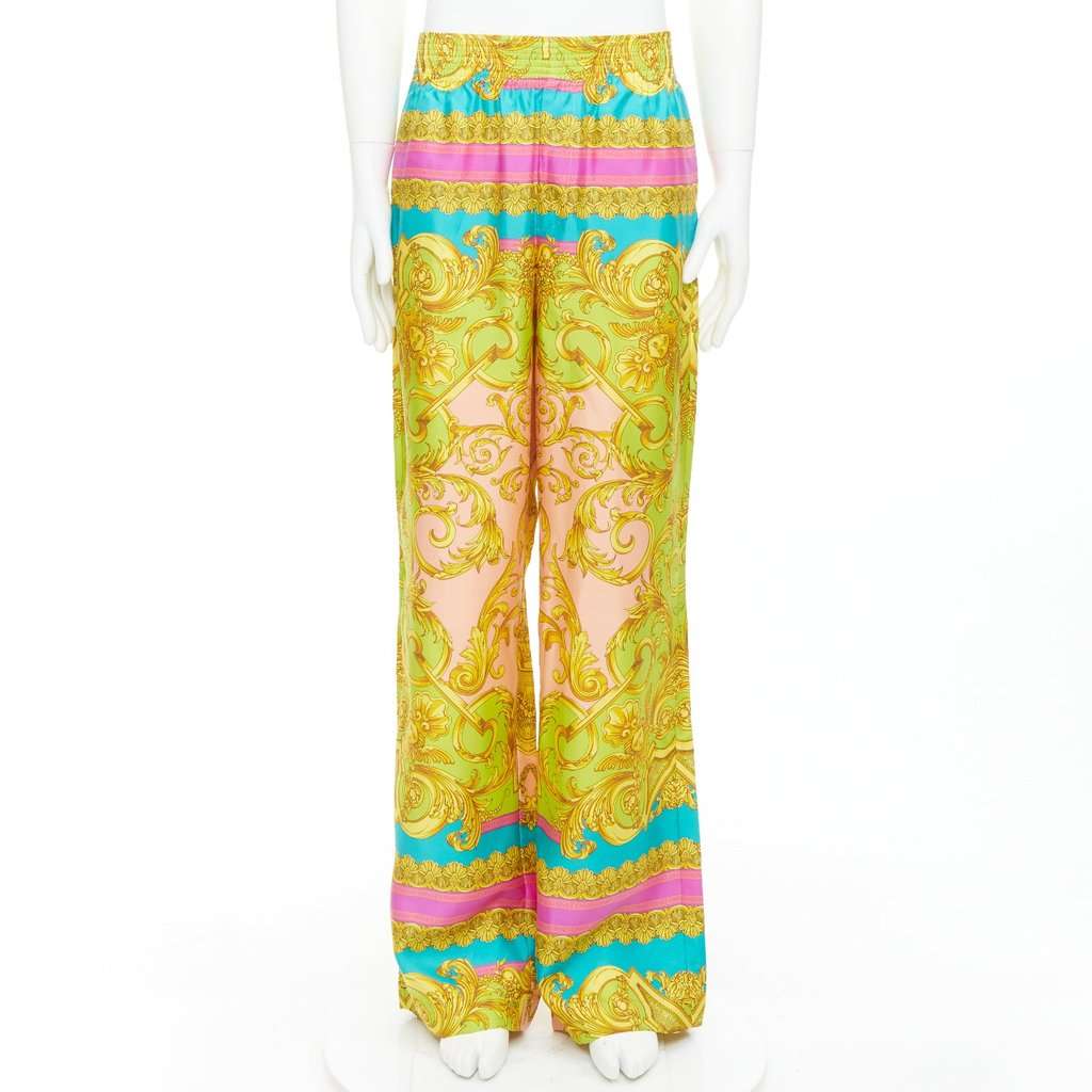 Versace 221404M191009 MultiColor Silk Never worn, with tag - Front View