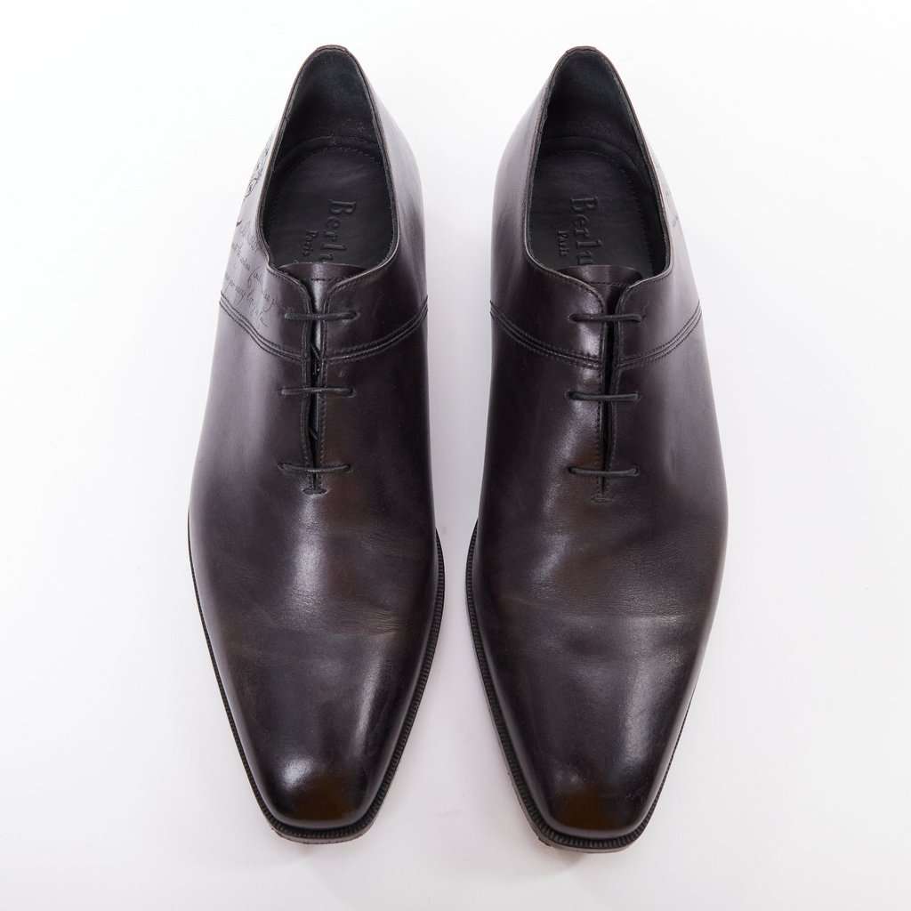 Berluti Alessandro Grey Leather Good condition - Back View