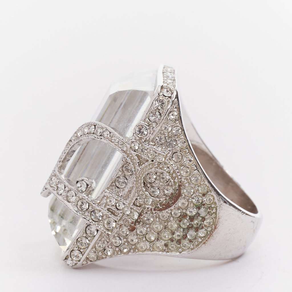 Dior Silver Metal Rings Silver Metal Very good condition - Inside View