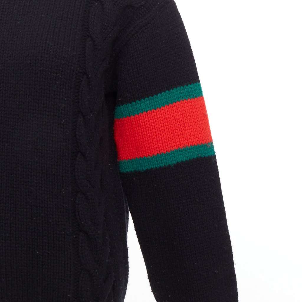 Gucci Black Wool Knitwear Black Wool Good condition - Back View